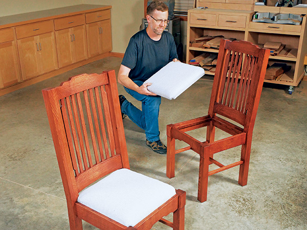 Chris Marshall's cloud lift dining room chairs