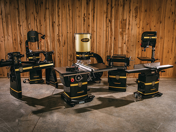 Powermatic 100th Anniversary tool line-up