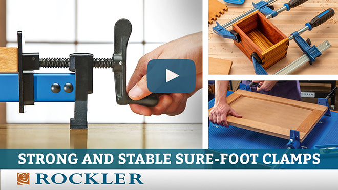 Rockler sure-foot clamping options